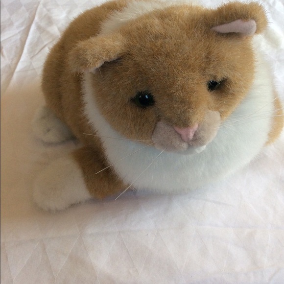 Vintage plush fat cat - Picture 1 of 4